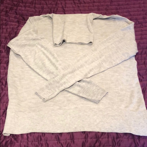 Zara knit grey turtleneck - Picture 2 of 3